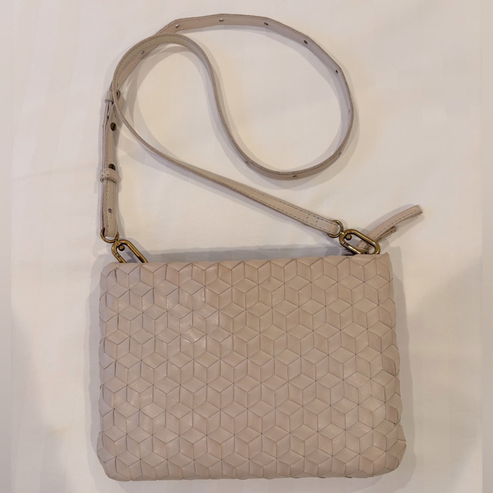 Madewell Puff Woven Crossbody Bag